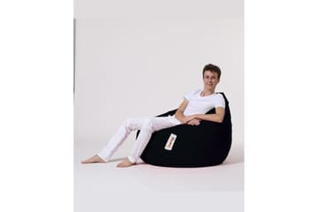 Sittsäckar utomhus Hunny Sittsäck Utomhus 115 cm Svart - Products - Utemöbler & utemiljö - Utestol & trädgårdsstol - Sittsäckar utomhus