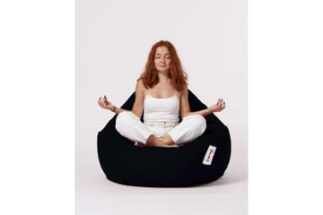 Sittsäckar utomhus Hunny Sittsäck Utomhus 115 cm Svart - Products - Utemöbler & utemiljö - Utestol & trädgårdsstol - Sittsäckar utomhus