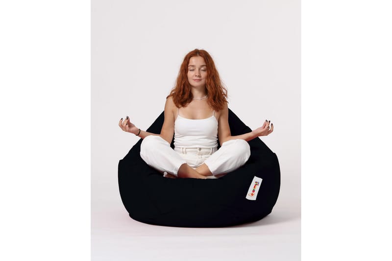 Sittsäckar utomhus Hunny Sittsäck Utomhus 115 cm Svart - Products - Utemöbler & utemiljö - Utestol & trädgårdsstol - Sittsäckar utomhus
