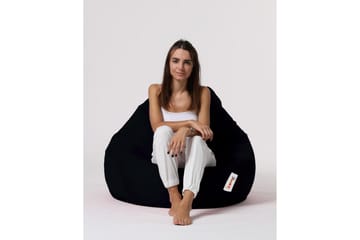 Sittsäckar utomhus Hunny Sittsäck Utomhus 115 cm Svart - Products - Utemöbler & utemiljö - Utestol & trädgårdsstol - Sittsäckar utomhus
