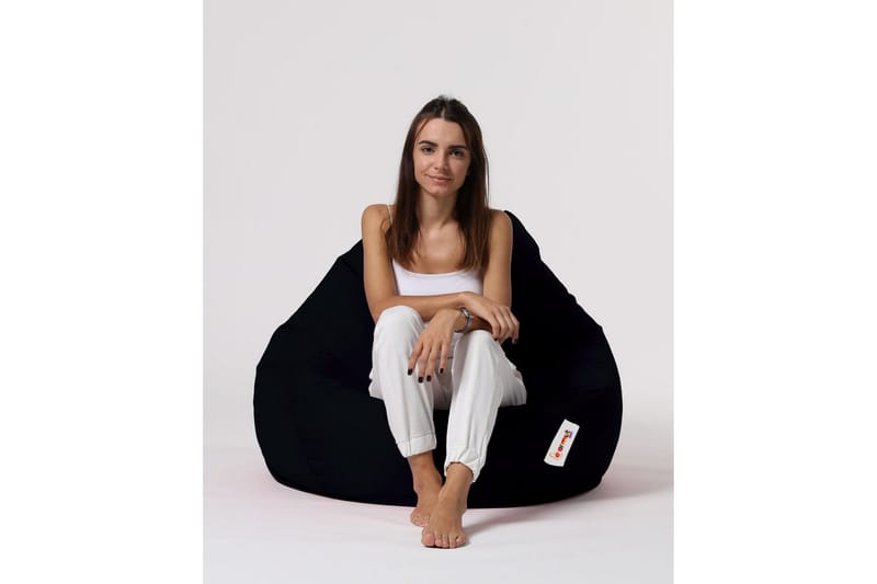 Sittsäckar utomhus Hunny Sittsäck Utomhus 115 cm Svart - Products - Utemöbler & utemiljö - Utestol & trädgårdsstol - Sittsäckar utomhus