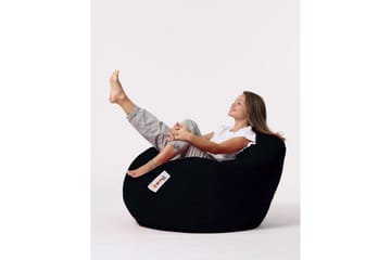 Sittsäckar utomhus Hunny Sittsäck Utomhus 115 cm Svart - Products - Utemöbler & utemiljö - Utestol & trädgårdsstol - Sittsäckar utomhus