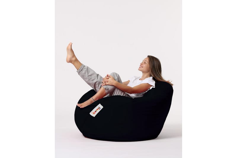 Sittsäckar utomhus Hunny Sittsäck Utomhus 115 cm Svart - Products - Utemöbler & utemiljö - Utestol & trädgårdsstol - Sittsäckar utomhus