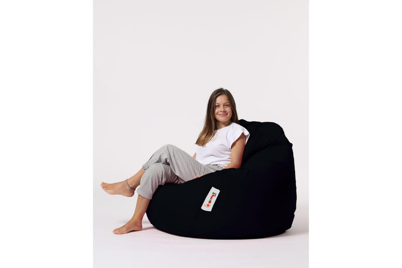 Sittsäckar utomhus Hunny Sittsäck Utomhus 115 cm Svart - Products - Utemöbler & utemiljö - Utestol & trädgårdsstol - Sittsäckar utomhus