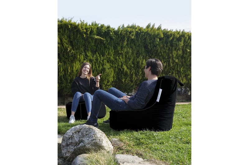 Sittsäckar utomhus Vikki Sittsäck Utomhus 70 cm Svart - Products - Utemöbler & utemiljö - Utestol & trädgårdsstol - Sittsäckar utomhus
