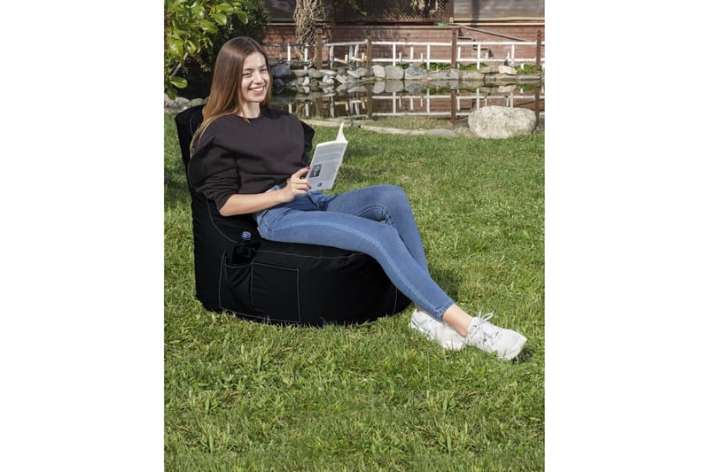 Sittsäckar utomhus Vikki Sittsäck Utomhus 70 cm Svart - Products - Utemöbler & utemiljö - Utestol & trädgårdsstol - Sittsäckar utomhus