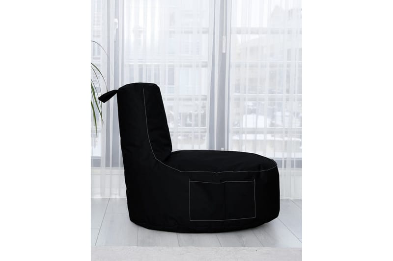 Sittsäckar utomhus Vikki Sittsäck Utomhus 70 cm Svart - Products - Utemöbler & utemiljö - Utestol & trädgårdsstol - Sittsäckar utomhus