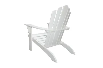 Cranston Däckstol - Vit - Products - Utemöbler & utemiljö - Utestol & trädgårdsstol - Solstol - Däckstol