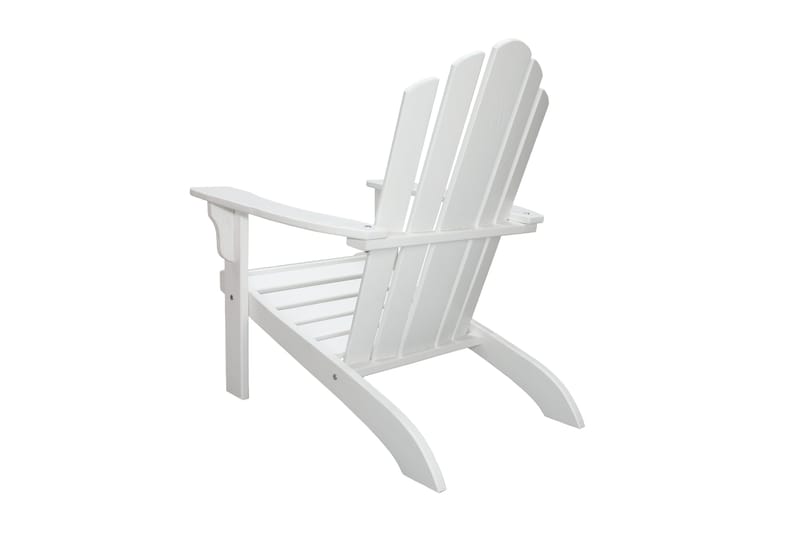 Cranston Däckstol - Vit - Products - Utemöbler & utemiljö - Utestol & trädgårdsstol - Solstol - Däckstol