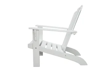 Cranston Däckstol - Vit - Products - Utemöbler & utemiljö - Utestol & trädgårdsstol - Solstol - Däckstol