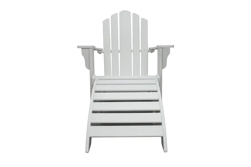 Cranston Däckstol - Vit - Products - Utemöbler & utemiljö - Utestol & trädgårdsstol - Solstol - Däckstol