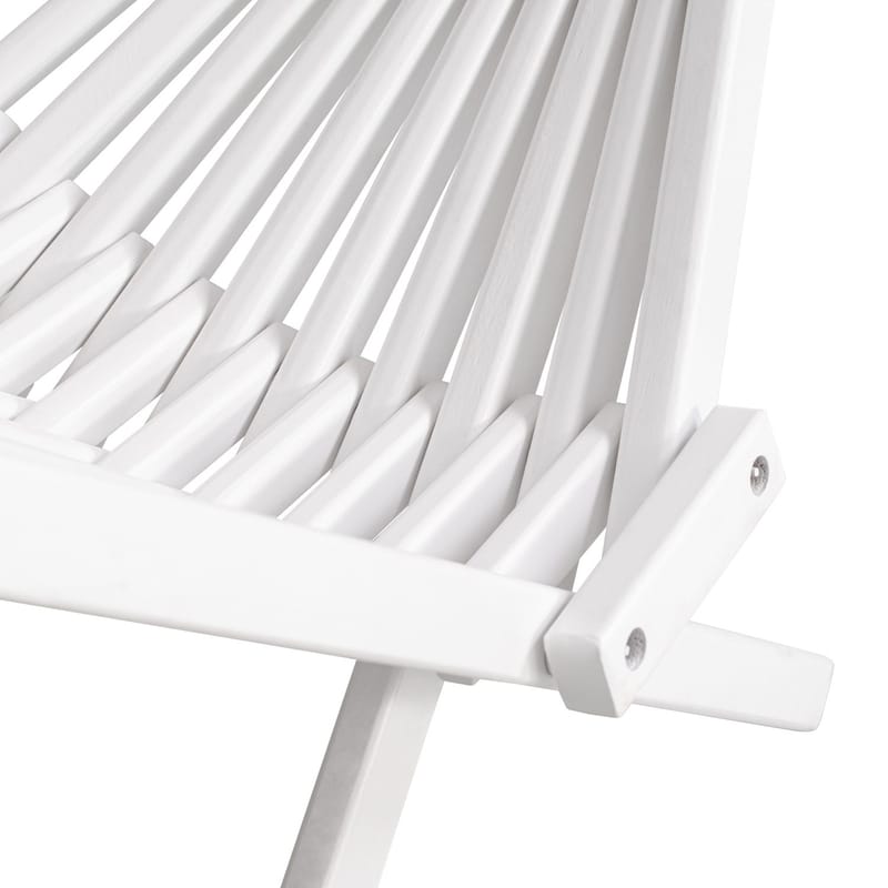 Däckstol vit med nackkudde - vit - Products - Utemöbler & utemiljö - Utestol & trädgårdsstol - Solstol - Däckstol