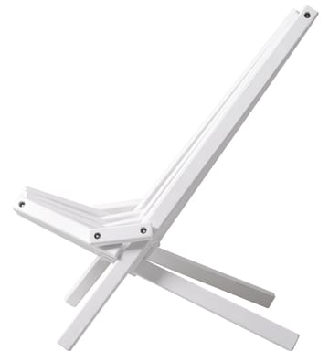 Däckstol vit med nackkudde - vit - Products - Utemöbler & utemiljö - Utestol & trädgårdsstol - Solstol - Däckstol