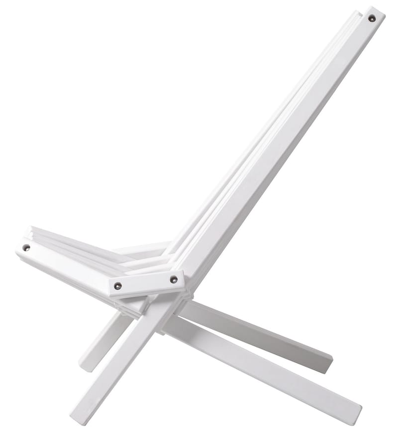 Däckstol vit med nackkudde - vit - Products - Utemöbler & utemiljö - Utestol & trädgårdsstol - Solstol - Däckstol