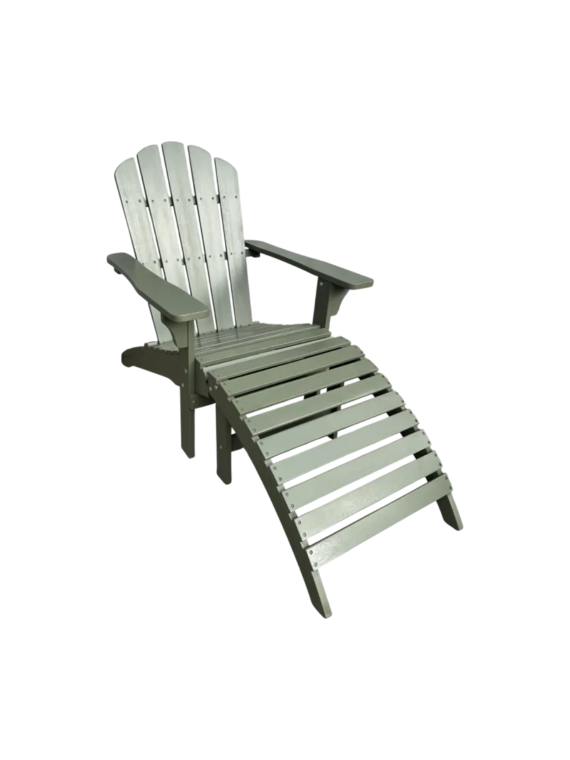 Landet Däckstol utomhus i akacia trä - Mörkgrön - Products - Utemöbler & utemiljö - Utestol & trädgårdsstol - Solstol - Däckstol