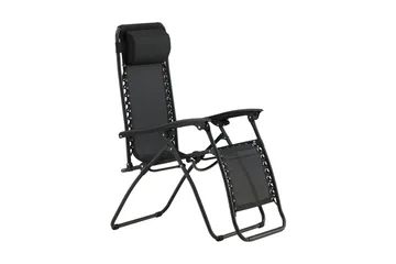 Melker Stol - Svart - Products - Utemöbler & utemiljö - Utestol & trädgårdsstol - Solstol - Baden baden stol