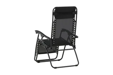 Melker Stol - Svart - Products - Utemöbler & utemiljö - Utestol & trädgårdsstol - Solstol - Baden baden stol