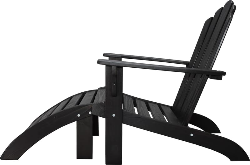 Newport däckstol - Svart - Svart - Products - Utemöbler & utemiljö - Utestol & trädgårdsstol - Solstol - Däckstol