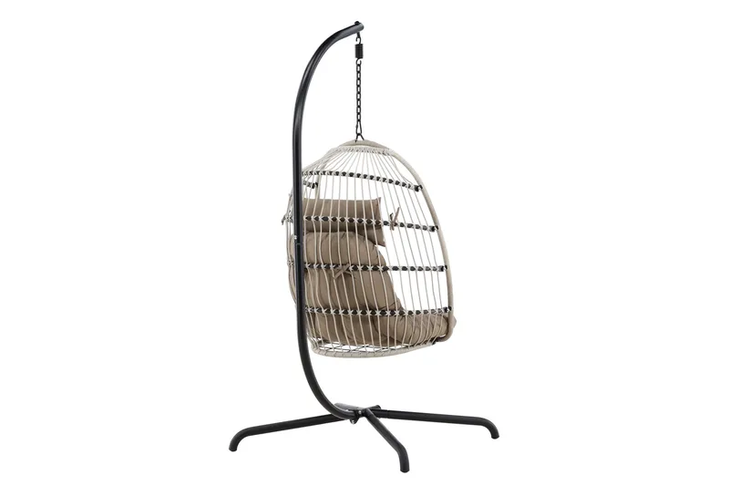 Trezza Hängstol Utomhus 75x70 cm - Grå - Products - Utemöbler & utemiljö - Utestol & trädgårdsstol - Hängfåtölj & hängstol utomhus