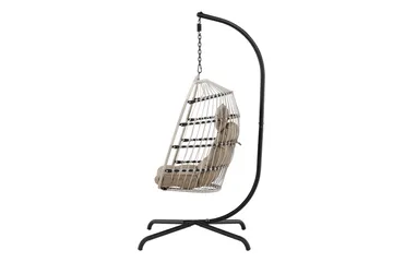 Trezza Hängstol Utomhus 75x70 cm - Grå - Products - Utemöbler & utemiljö - Utestol & trädgårdsstol - Hängfåtölj & hängstol utomhus