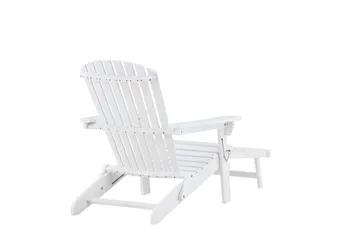 Tropea Solsäng - Vit - Products - Utemöbler & utemiljö - Utestol & trädgårdsstol - Solsäng & solvagn