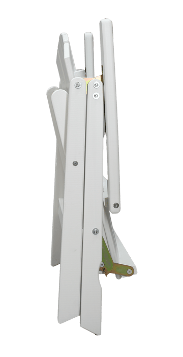 Utestol Baltic Garden Kungshamn Recliner 2-pack, vit - vit - Products - Utemöbler & utemiljö - Utestol & trädgårdsstol - Positionsstol