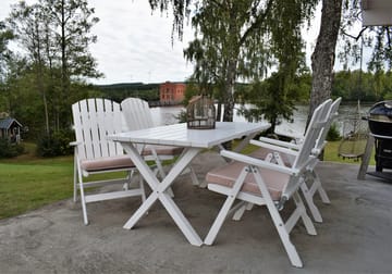 Utestol Baltic Garden Kungshamn Recliner 2-pack, vit - vit - Products - Utemöbler & utemiljö - Utestol & trädgårdsstol - Positionsstol
