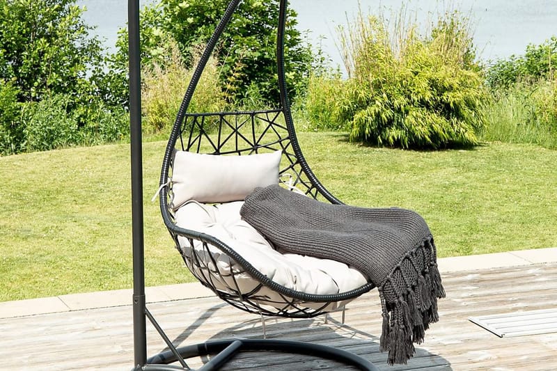Vide Hängstol Utomhus - Svart/Grå - Products - Utemöbler & utemiljö - Utestol & trädgårdsstol - Hängfåtölj & hängstol utomhus
