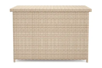 Gigant Stor Vattentät Dynbox utomhus i konstrotting 150x100x90 cm - Beige - Products - Utemöbler & utemiljö - Utomhusförvaring - Dynförvaring - Dynbox & dynlåda