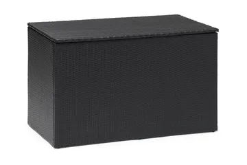 Hillerstorp Boston Dynbox XL 136x78 cm - Konstrotting/Grå/Svart - Products - Utemöbler & utemiljö - Utomhusförvaring - Dynförvaring - Dynbox & dynlåda