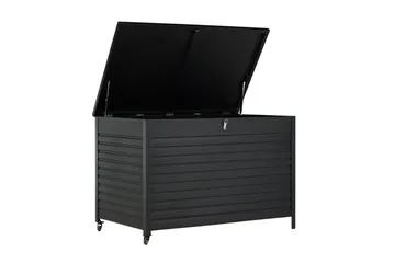 Tiana Dynförvaring 150x90 cm - Svart - Products - Utemöbler & utemiljö - Utomhusförvaring - Dynförvaring - Dynbox & dynlåda