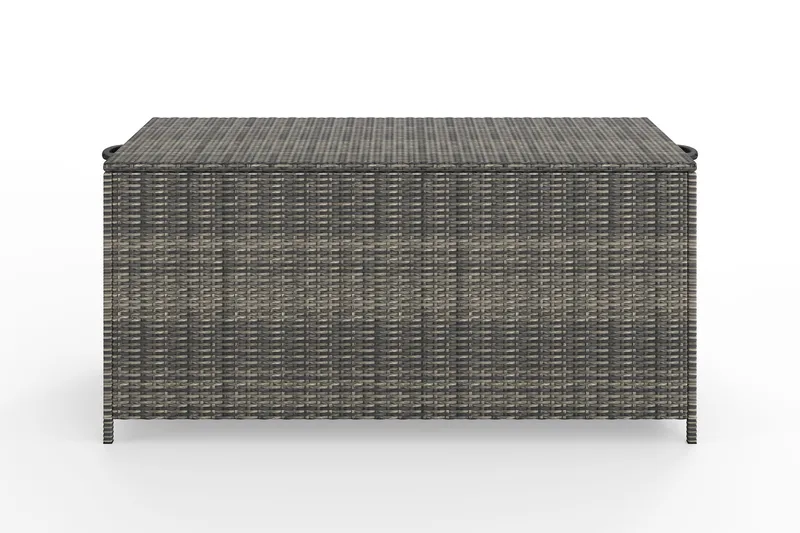 Zahara Dynbox utomhus i konstrotting med handtag 140x60x60 cm - Grå - Products - Utemöbler & utemiljö - Utomhusförvaring - Dynförvaring - Dynbox & dynlåda