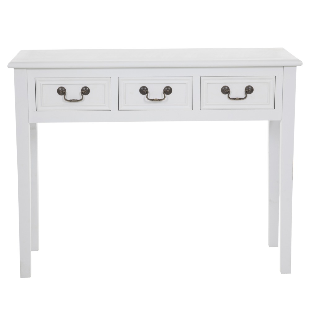 Judy avlastningsbord med 3 lådor Vit mdf 1695 kr Trendrum se Judy avlastningsbord med 3 lådor Vit mdf 1695 kr Trendrum se