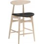 Florence barstol whitewash - Sitth�jd 69 cm