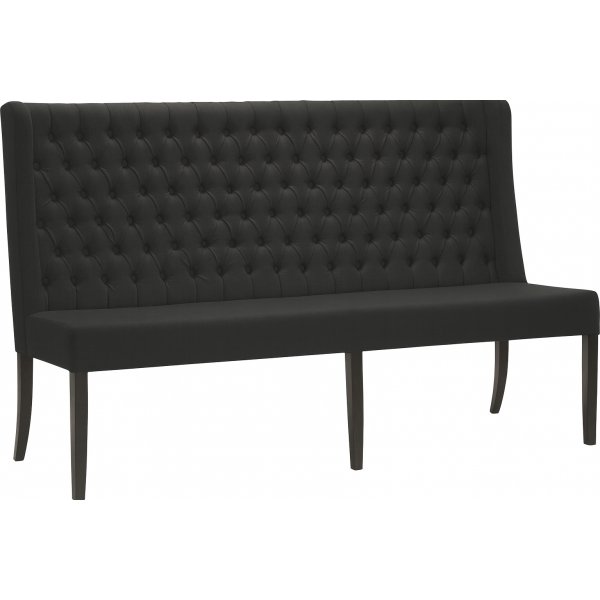 Soffa M�rrum Svart- 182 cm