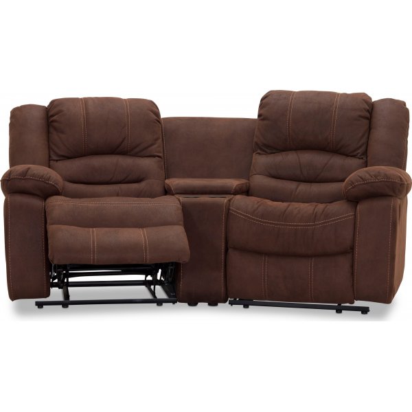 Kensington manuell 2-sits soffa - Brun Kensington manuell 2-sits soffa - Brun