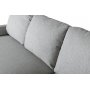 Soffa med f�rvaring gr� 214 cm bred