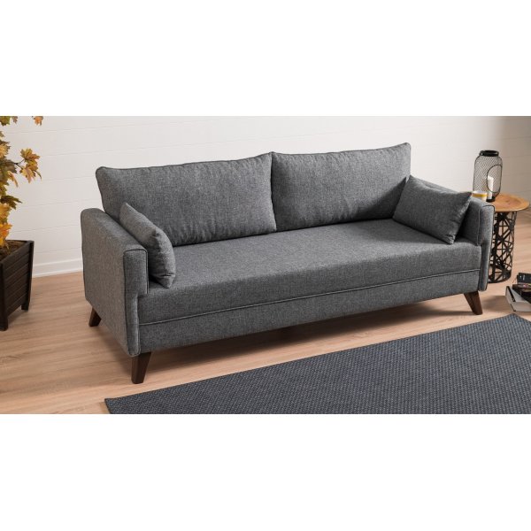 B�ddsoffa Bella - 208 cm + Reng�ring f�r m�bler