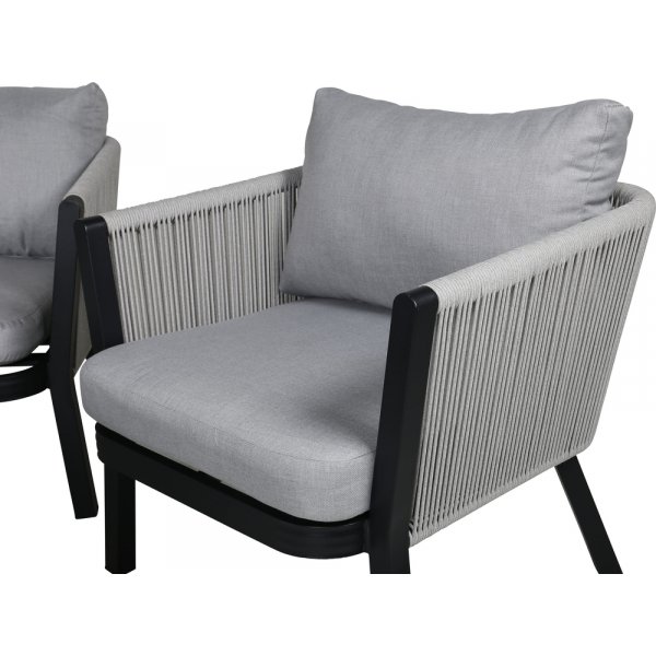 Virya soffgrupp - Svart/Gr�