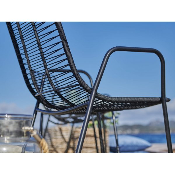 Elvira loungegrupp - Svart