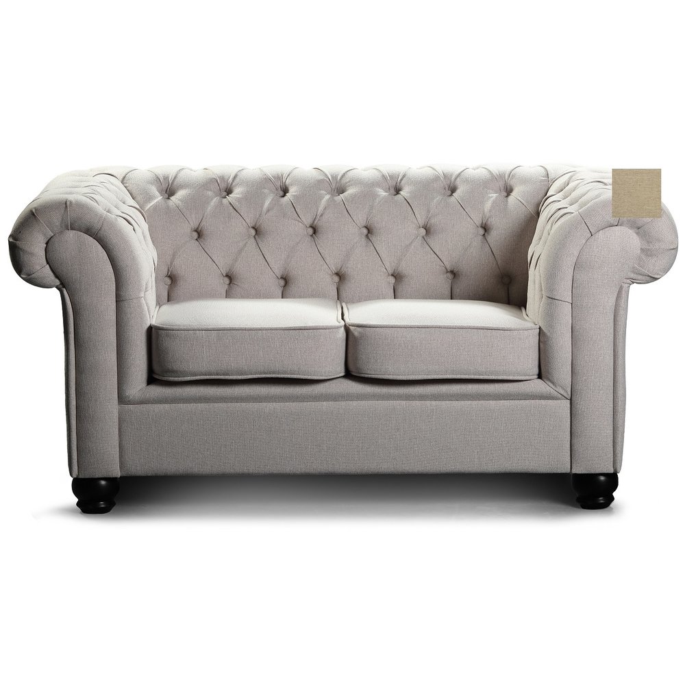 Chesterfield York 2sits soffa Beige 5490 kr Trendrum.se