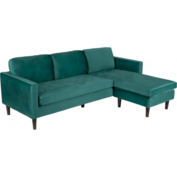 Divansoffa gr�n 218 cm bred