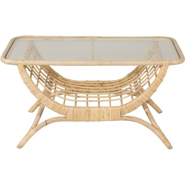 Moana soffbord - Natur/Transparent Moana soffbord - Natur/Transparent