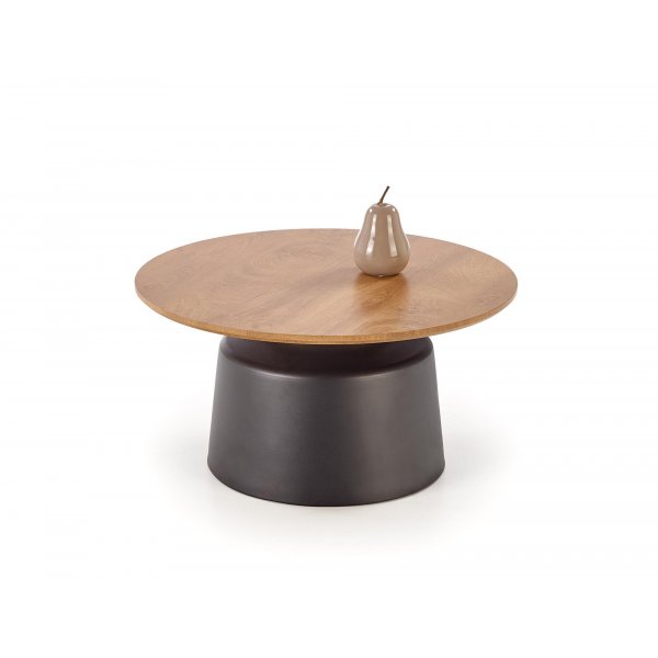 Satsbord �70/50 cm svart / Natur