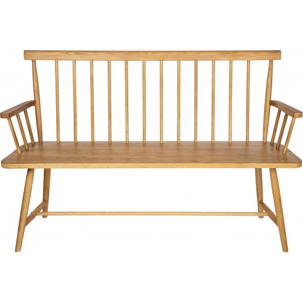 Karl k�kssoffa pinnsoffa i oljad ek + Reng�ring f�r m�bler