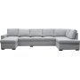 U-soffa med f�rvaring 367 cm gr�