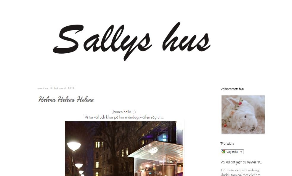 Sallys Hus Trendrum se