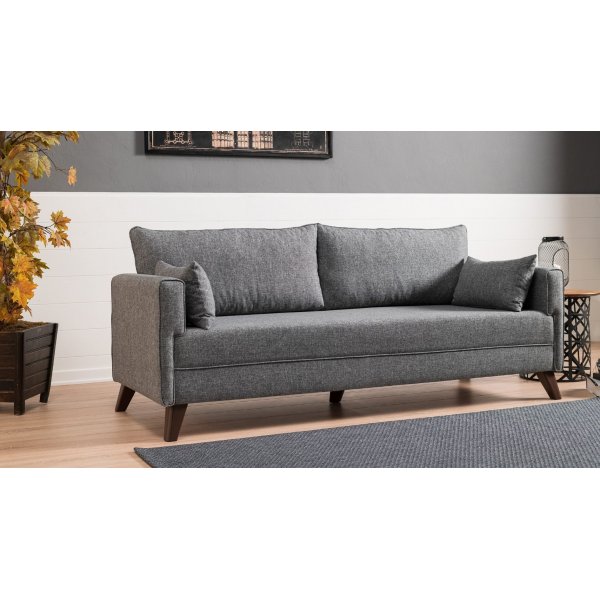 B�ddsoffa Bella - 208 cm + Reng�ring f�r m�bler
