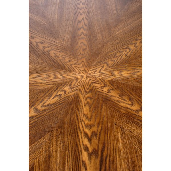 Matbord runt valnöt - svart 100 cm - Towson + Rengöring för möbler Matbord runt valnöt - svart 100 cm - Towson + Rengöring för möbler