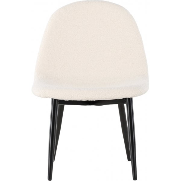 Polar barnstol - Vit teddy